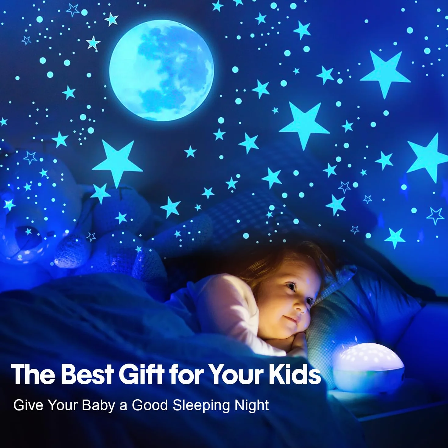 Autocollants Lumineux 629 Pcs Étoiles Phosphorescentes Stickers Fluorescents Décoration Plafond Chambre Enfant