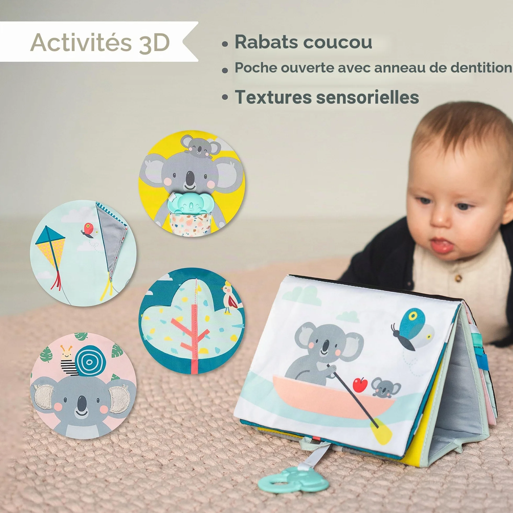 Taf Toys Livre chevalet koala 12395