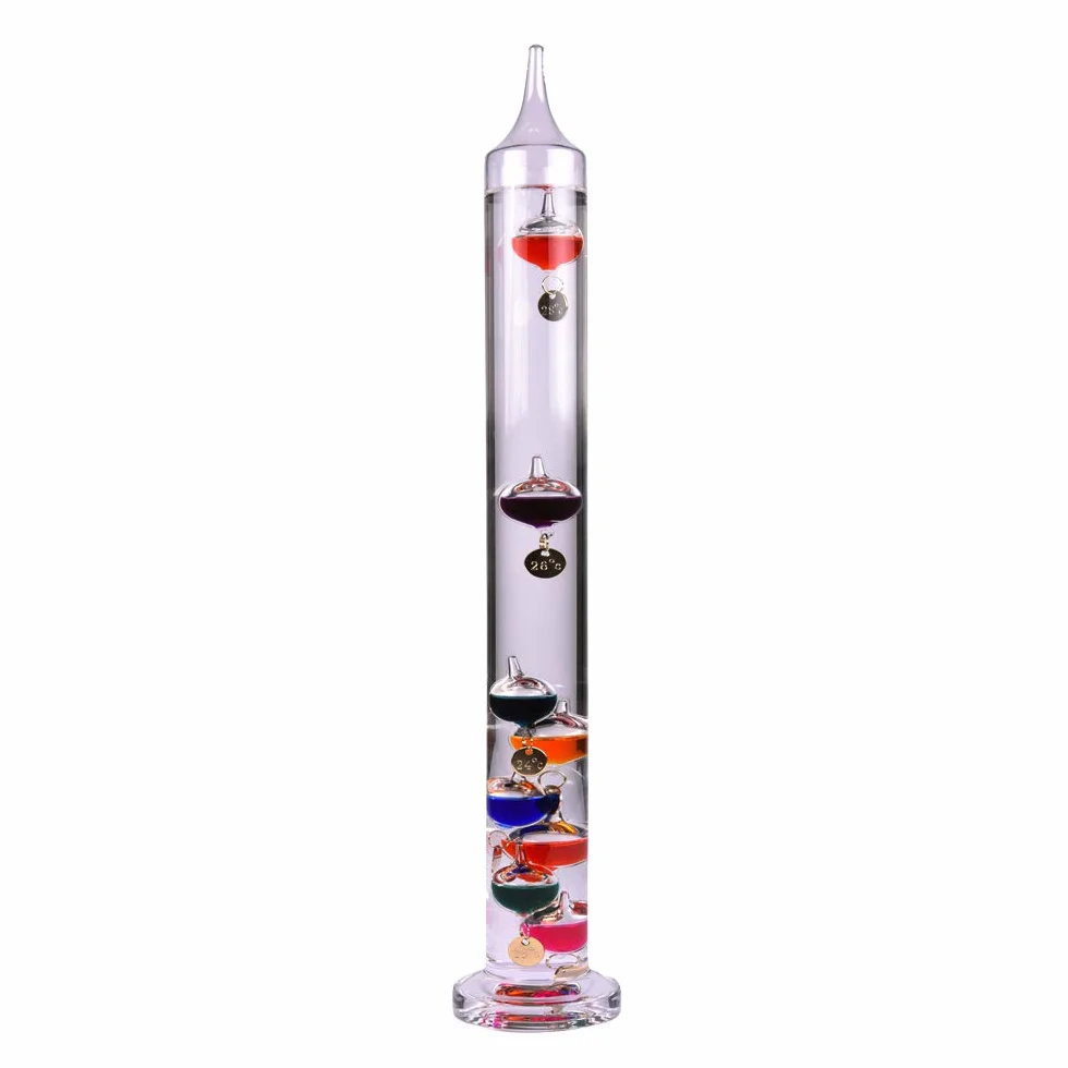 Thermomètre galilée 44 cm