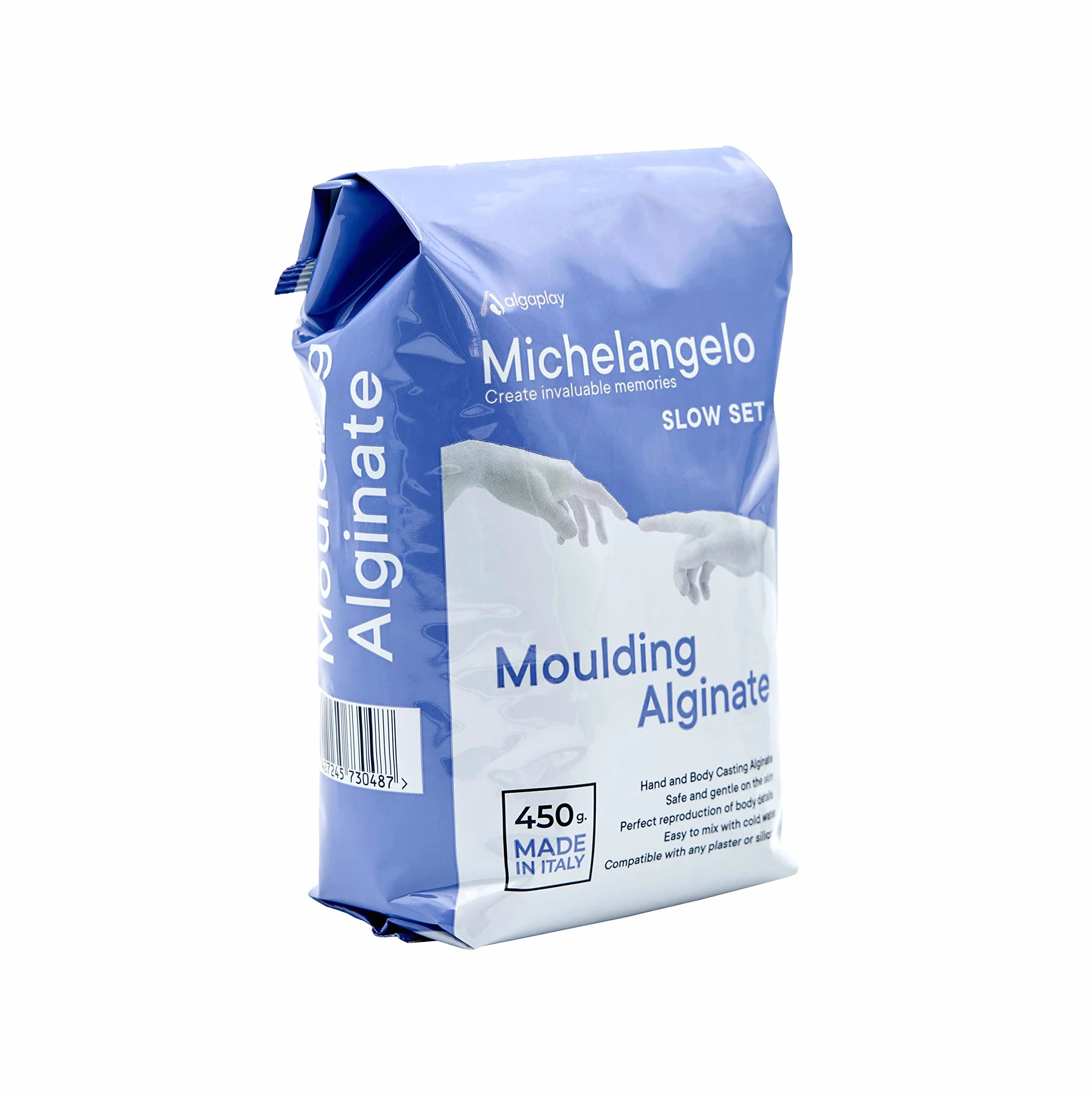 Michelangelo Kit Refill matériaux de moulage pour 4 mains adultes enfants