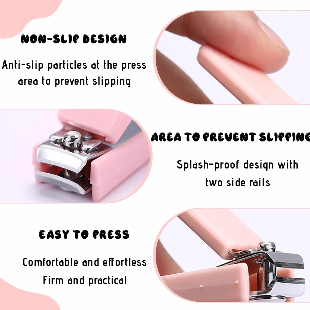 Kids Nail Clipper 3 Pieces Baby Nail Care Cartoon Cute