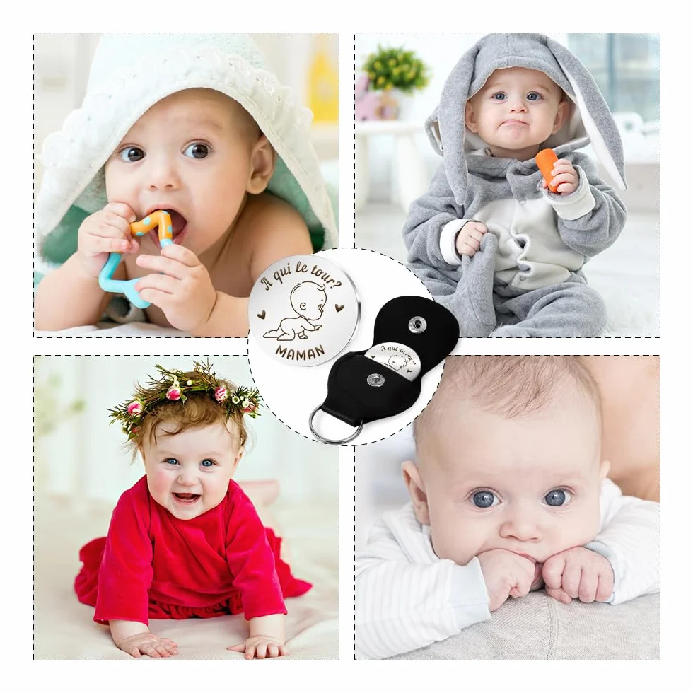 Pièce De Monnaie De Décision Cadeau Naissance Futur Parents Maman