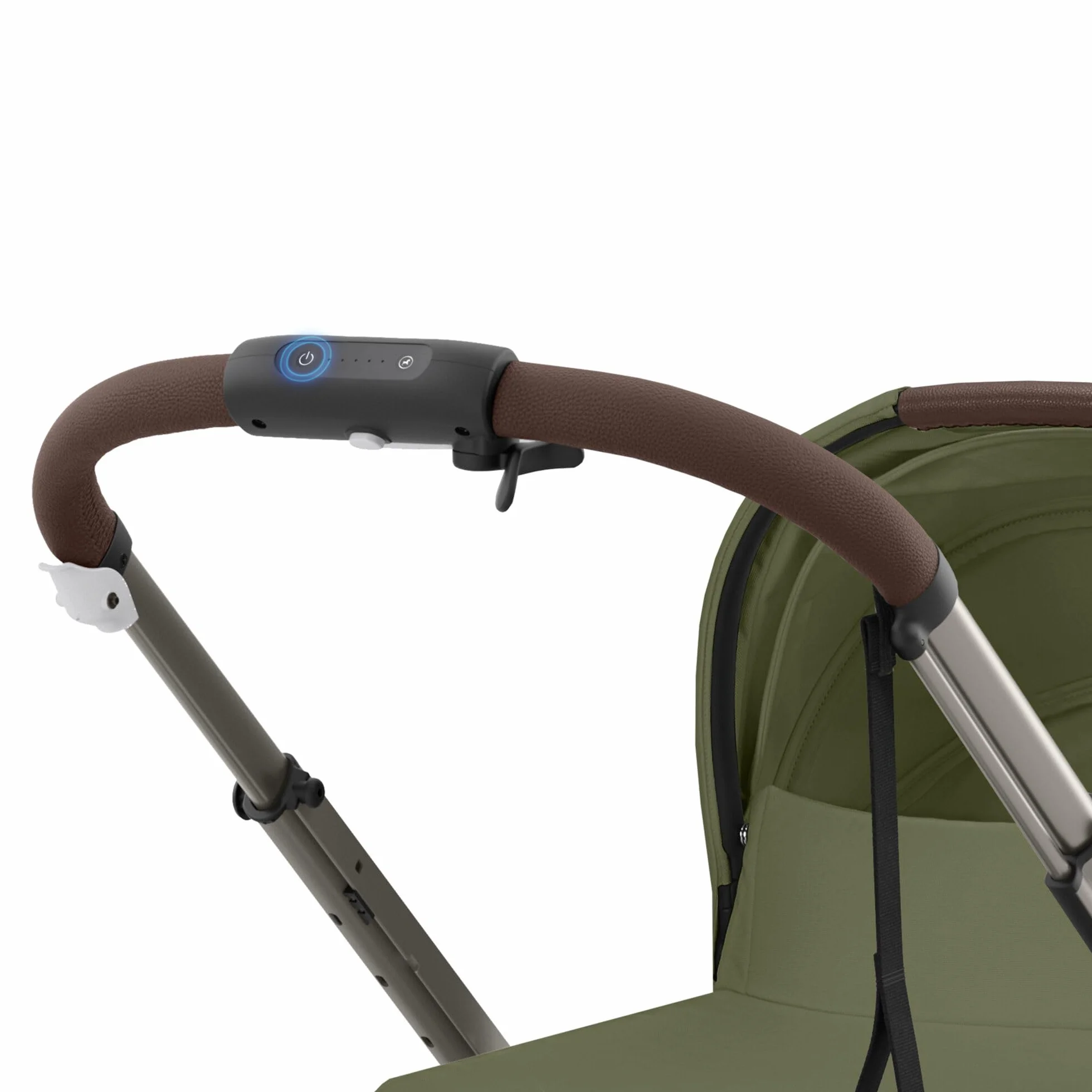 CYBEX Poussette Gold e-GAZELLE S tout-en-1 propulsion électrique 22 kg vert mousse