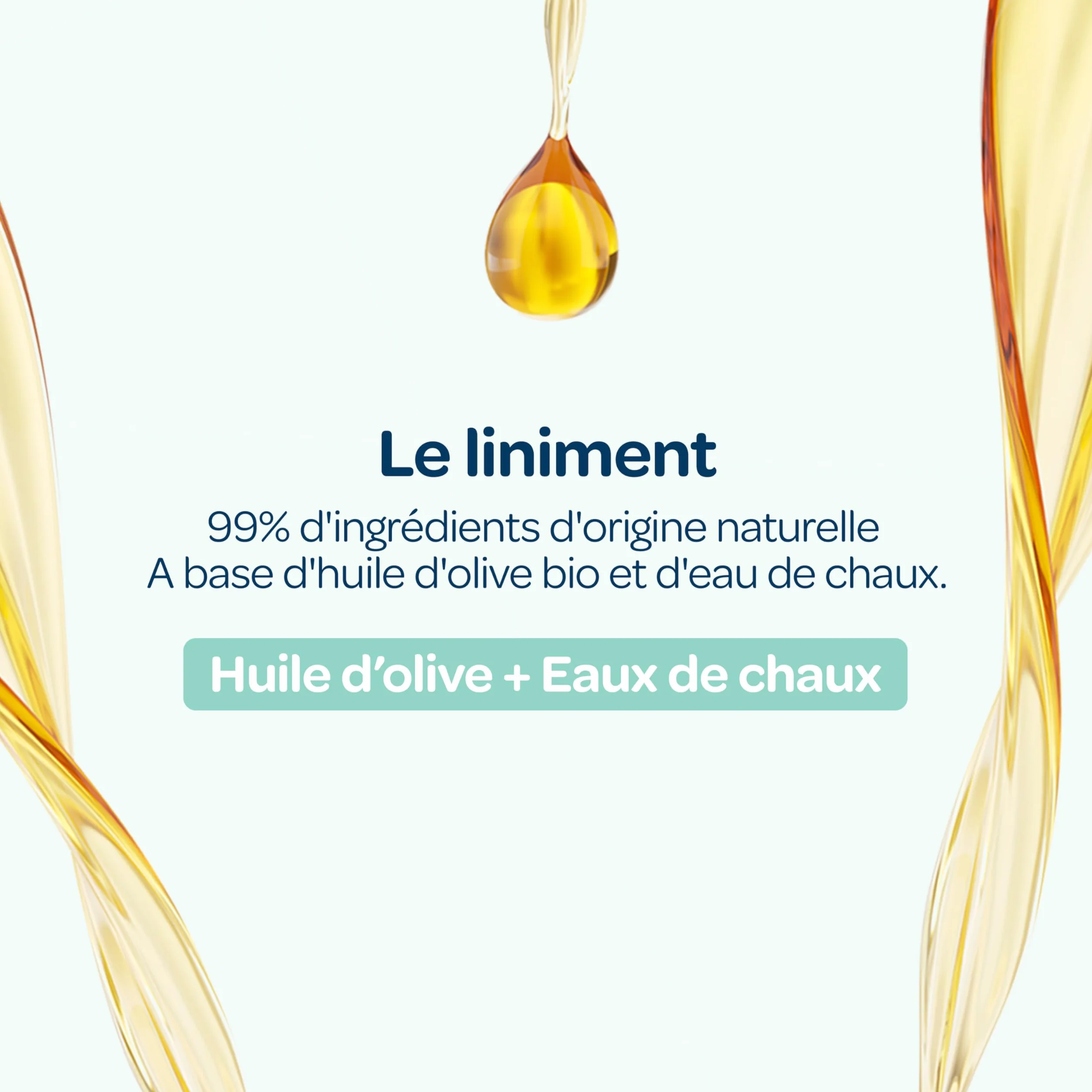 BIOLANE Liniment Bio oléo-calcaire Bébé 500ml Nettoyant sans rinçage 99% Origine naturelle Peaux Sensibles Fabriqué en France