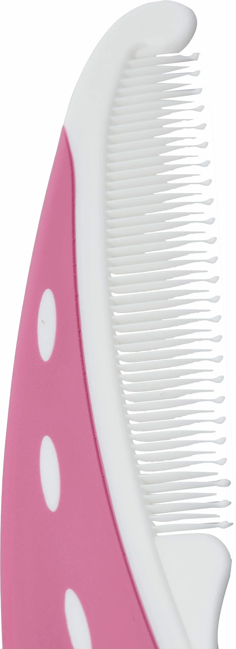 Nuk Brosse Bébé Poils Naturels Peigne Dents Arrondies Rose