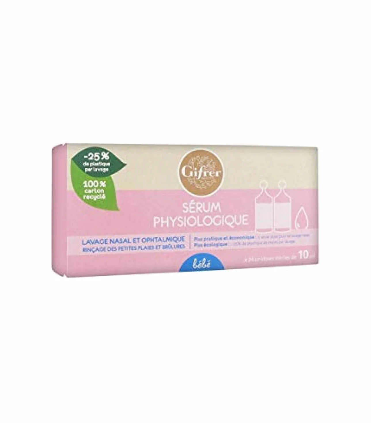 Gifrer Physiologica Serum Physiologique Bebe 240ml