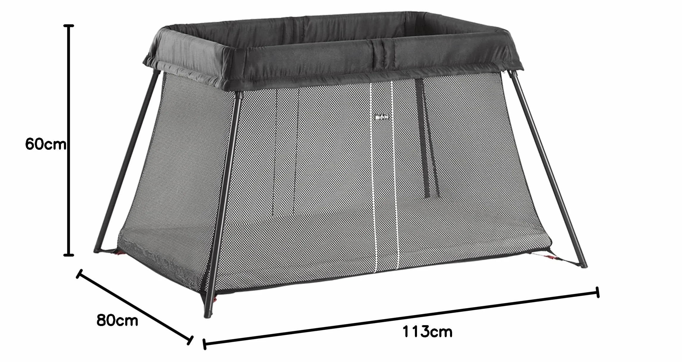 BABYBJÖRN Lit Parapluie Light Noir