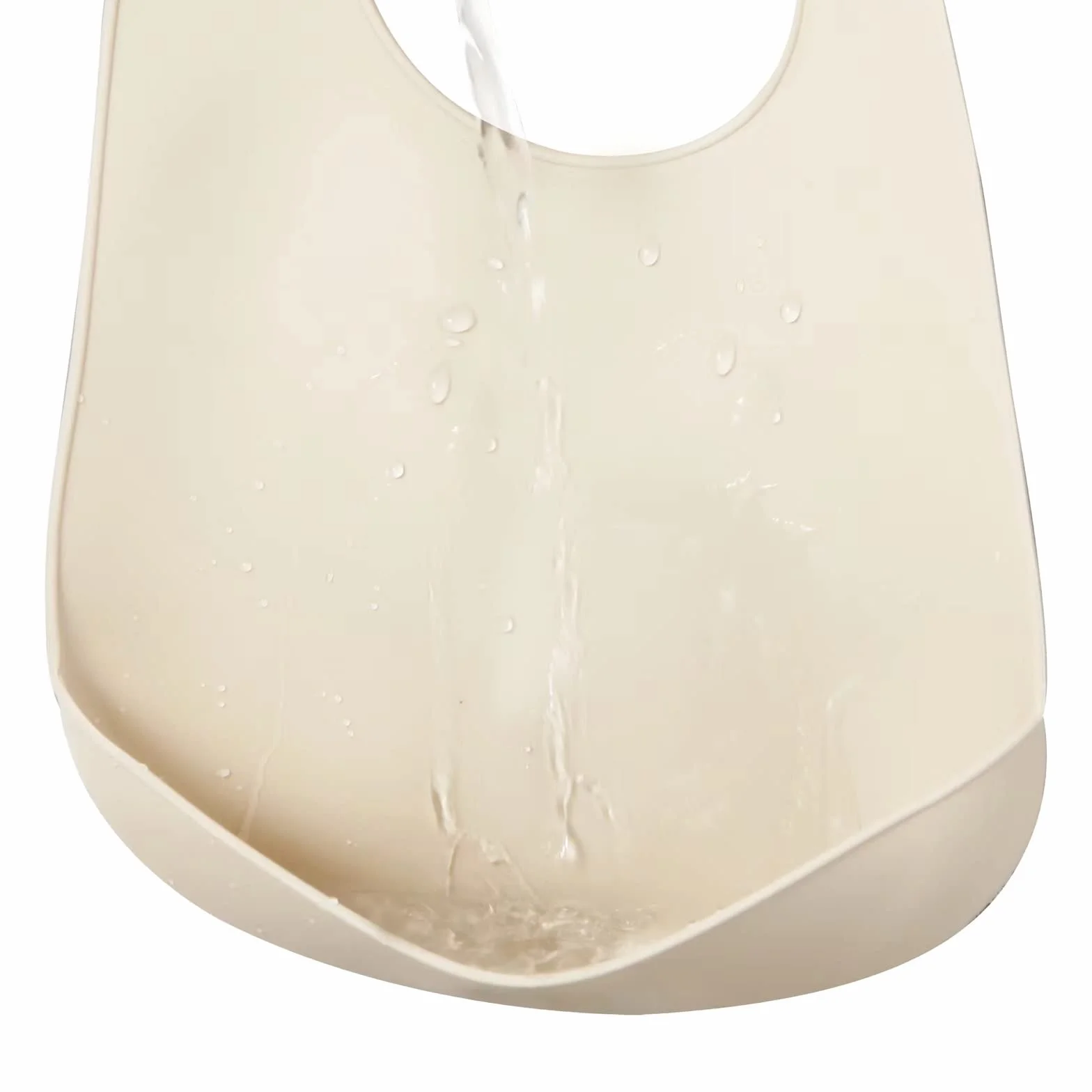 Bavoir pour Bébé en Silicone PandaEar Lot de 3 Imperméable Ultra Fins Léger Ajustable Facile à Nettoyer