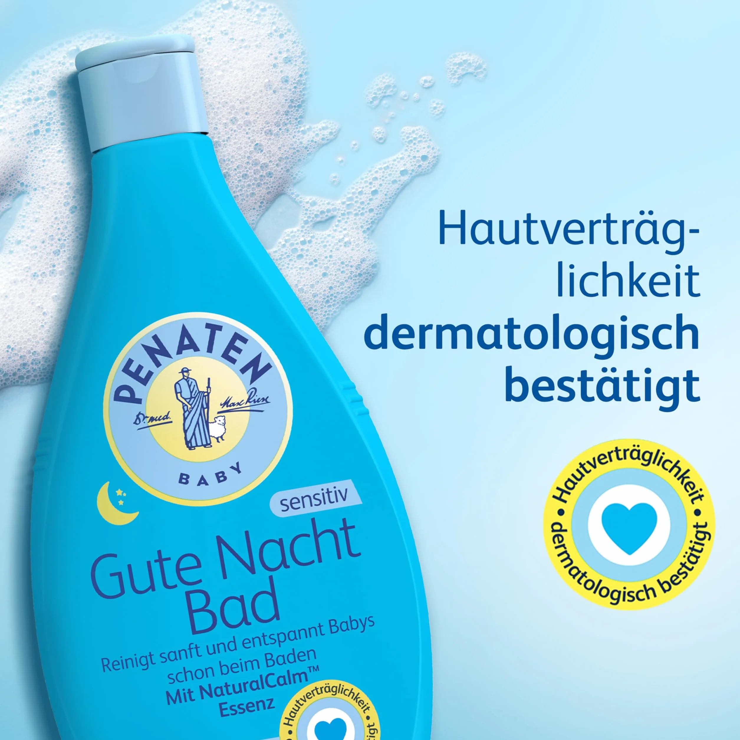 Penatan Bain de Coucher Bébé NaturalCalm Arôme 400 ml