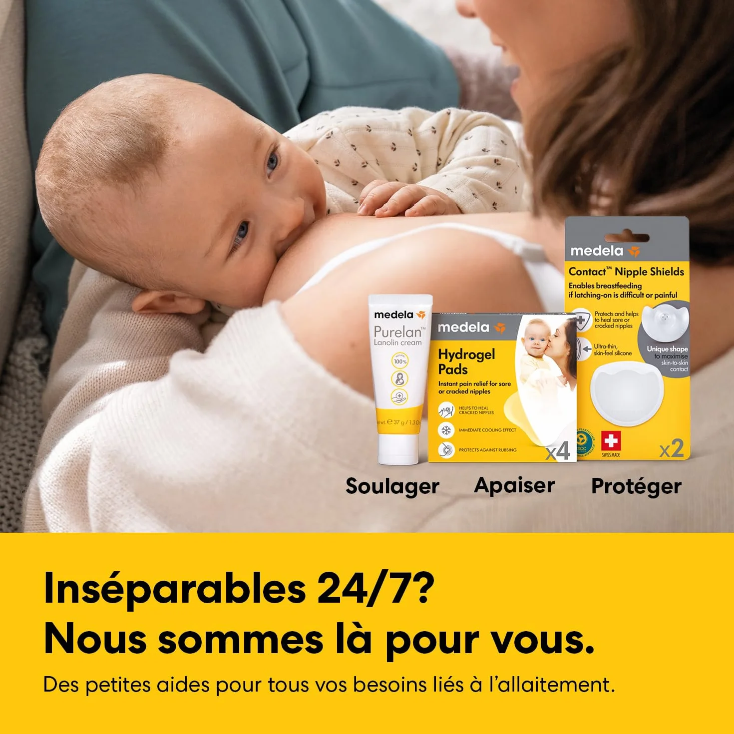 Medela Purelan Crème d'allaitement à la lanoline 100% naturelle hypoallergénique 37g