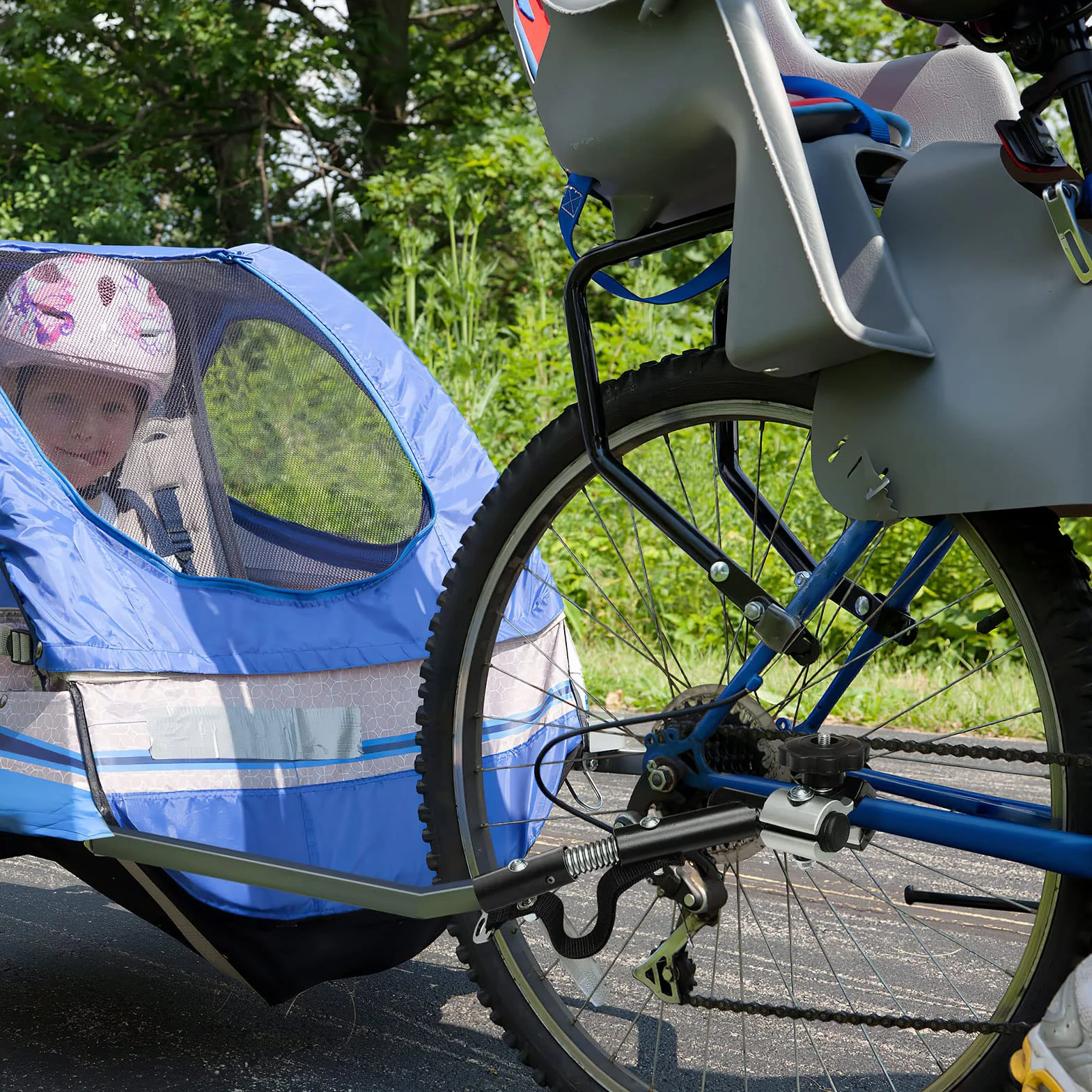 Veemoon Remorque à Vélos Attelage Adaptateur Arrière Essieu Support Pièces Montage