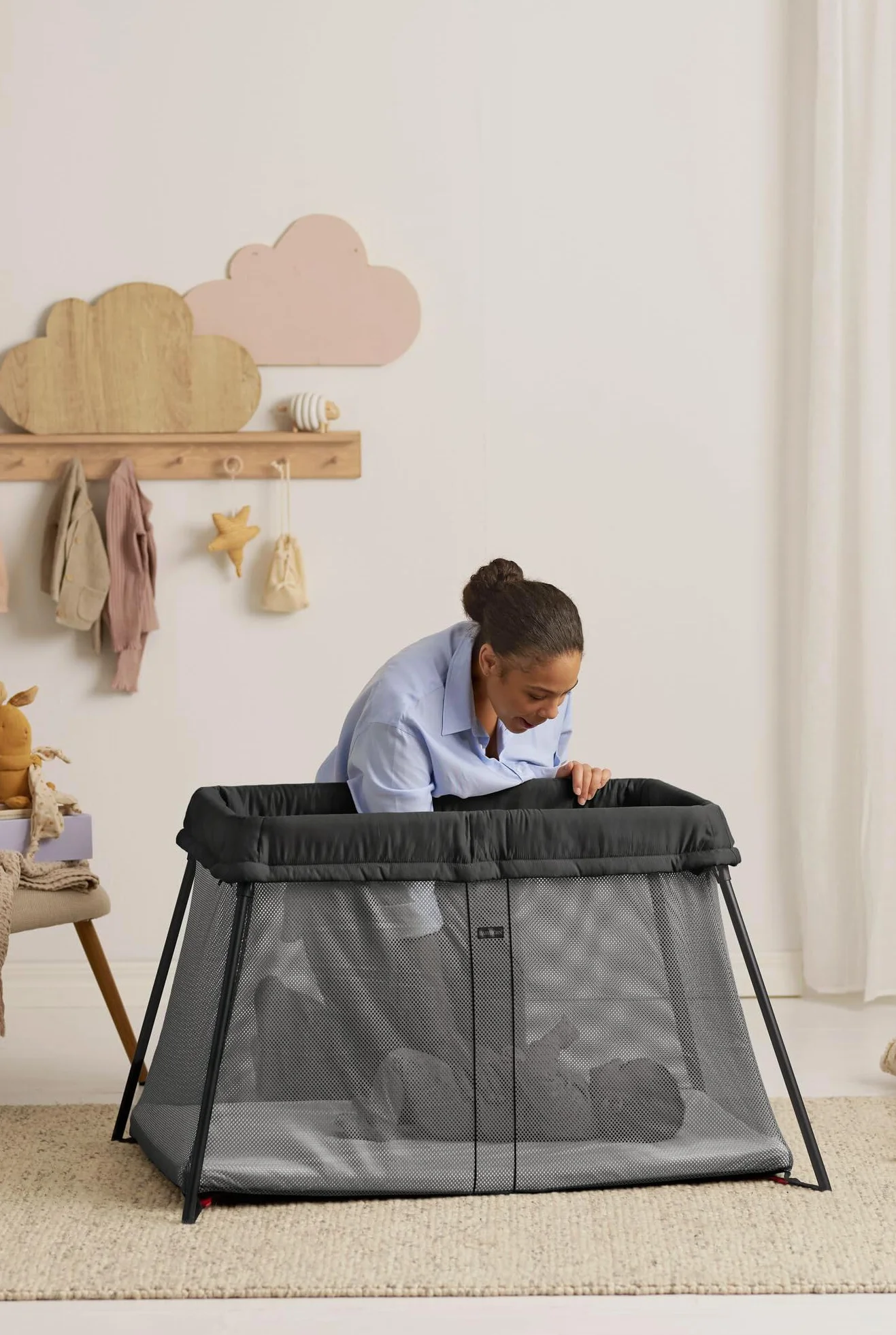 BABYBJÖRN Lit Parapluie Light Noir