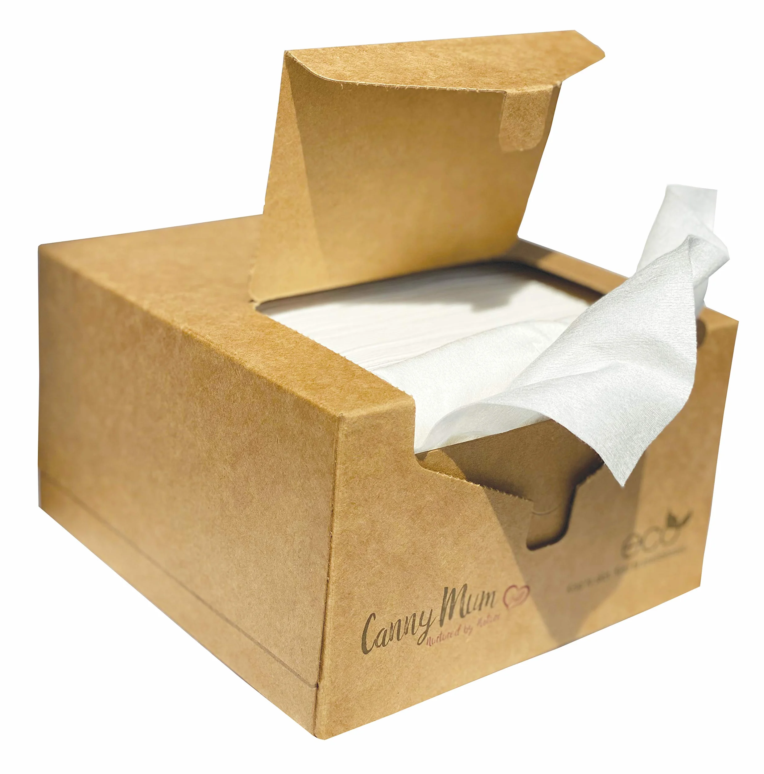 Chiffons et doublures en bambou pour bébé - Lot de 200