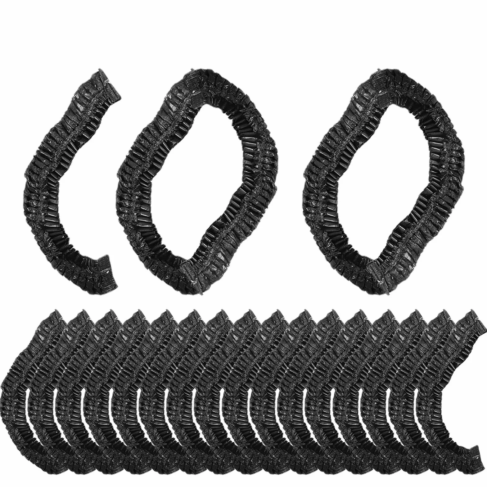 Sacs de toilette imperméables pour bébé - Lot de 100 - Extra larges et épais - Résistant aux odeurs - Rangement hygiénique
