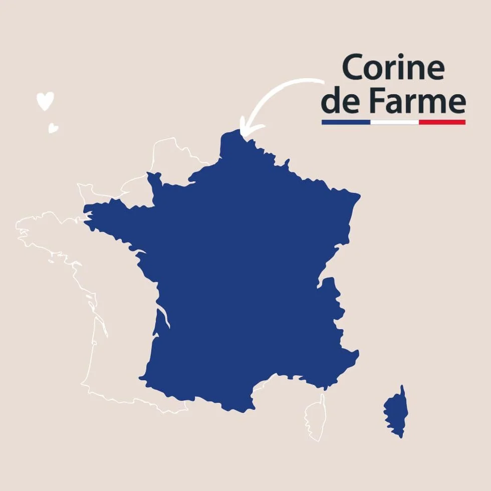 Corine de Farme Huile Lavante Nourrissante 500ml pour Bébé Extrait de Calendula Hypoallergénique Nettoyage Doux Peau Sèche