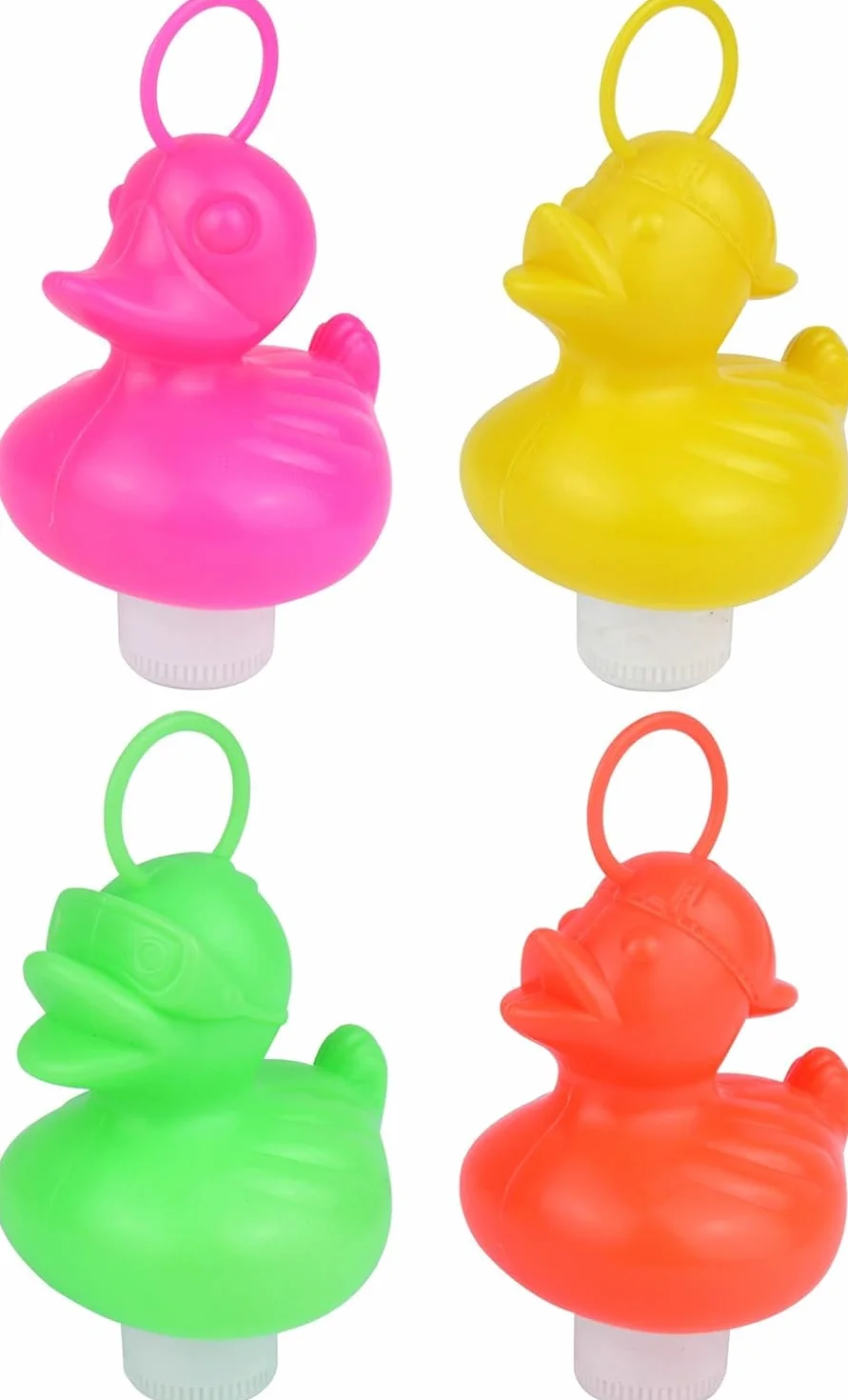 Kit de Pêche aux Canards avec 20 Canards Multicolore en Plastique, Crochet et Poids, Jouet de Bain et Piscine