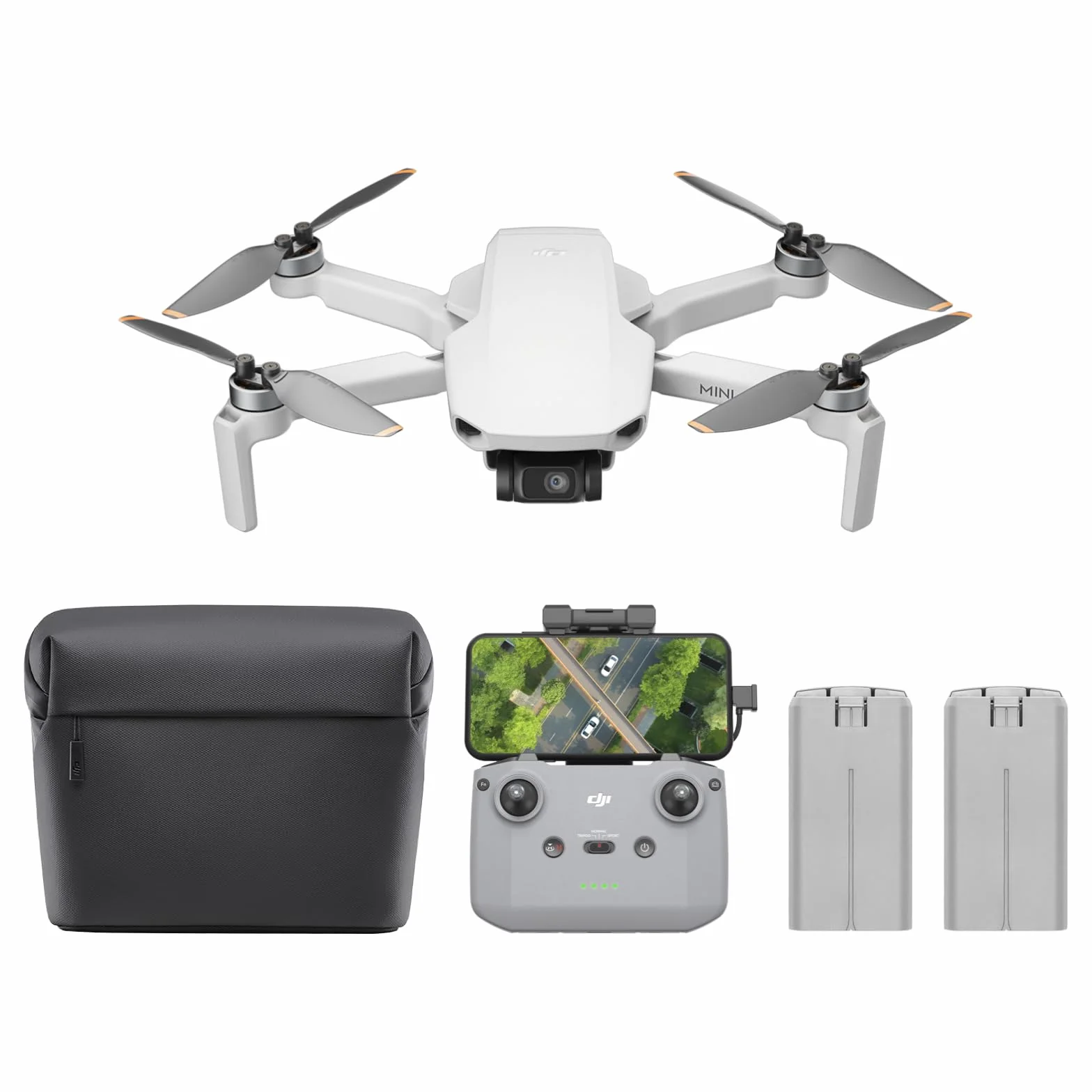 Drone Caméra 4K UHD Mini < 249 g, Stabilisation Nacelle 3 Axes, Transmission 10 km, 2 Batteries 62 min