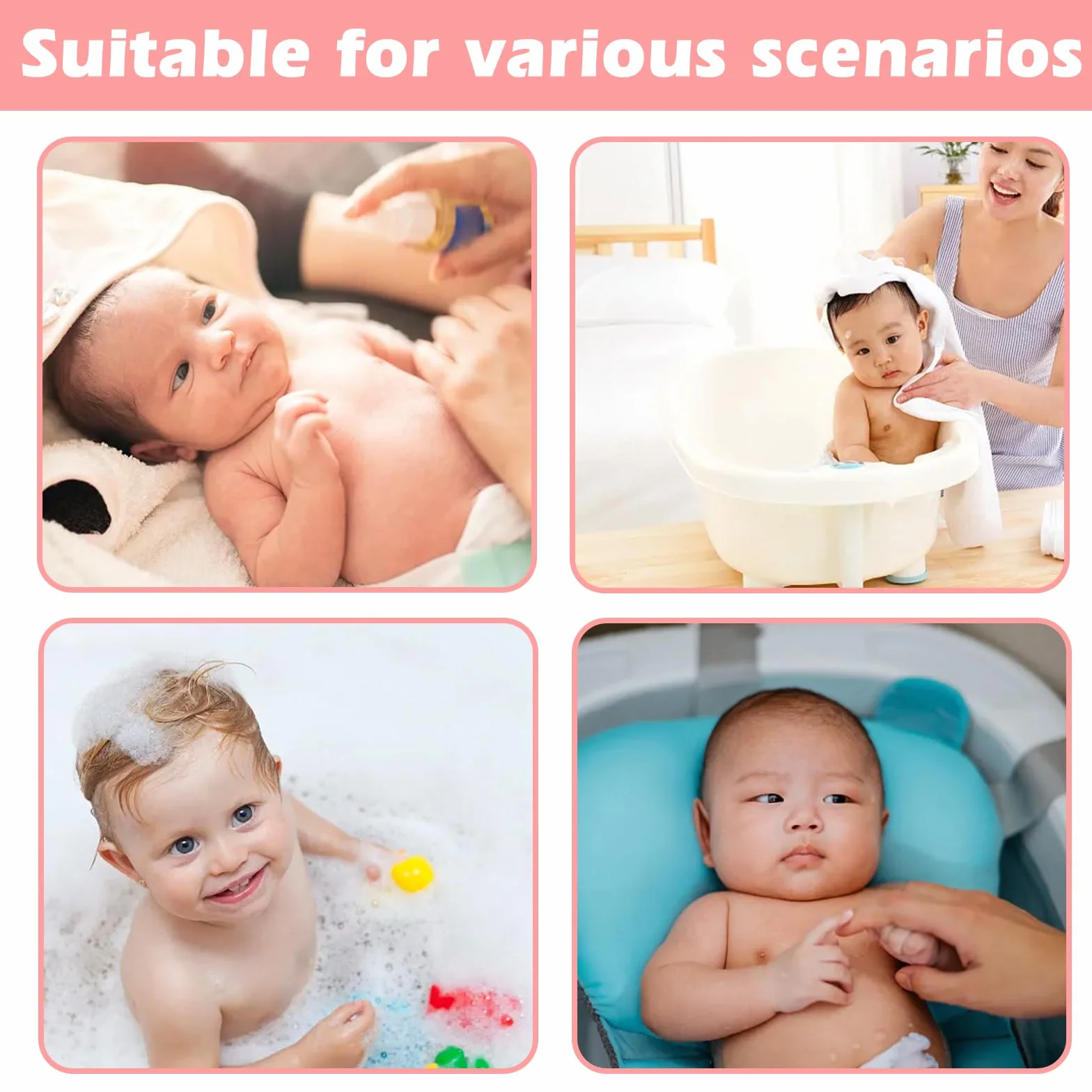 Serviette bébé capuche 80x80 cm lot de 3 douce absorbante poncho bain unisexe