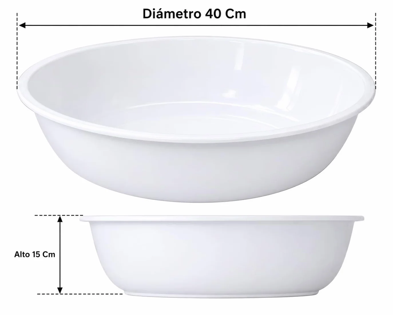 Plasticos Helguefer Cuvette 40 cm