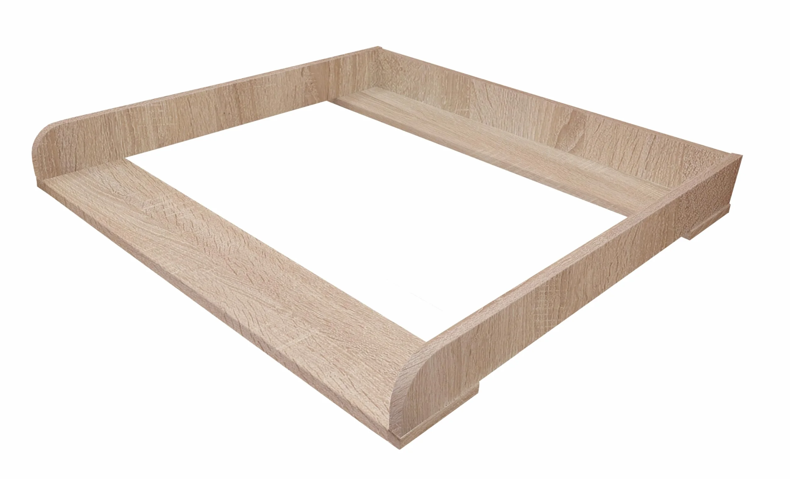 Shefa Table à langer 800 universel pour commode Ikea MALM HEMNES NORDLI - Chêne