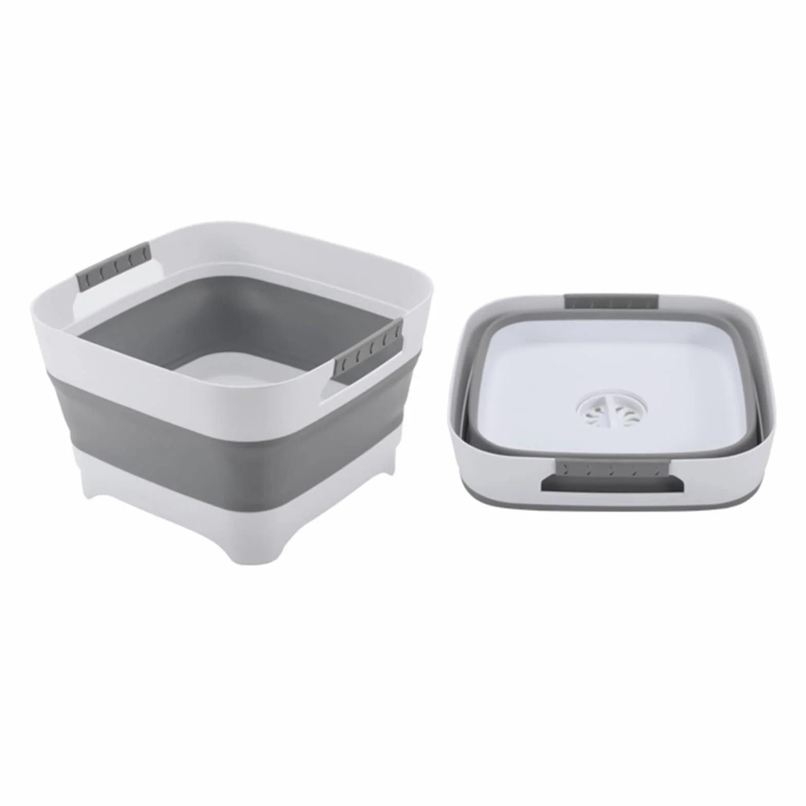 Bassine Pliable avec Poignée Ergonomique pour Camping, Vaisselle, Cuisine