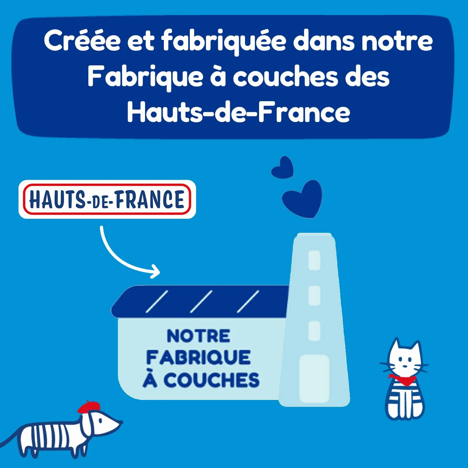 CARRYBOO Couches Taille 4 (7-18kg) 132 Jetables Ultra Absorbantes 12h Anti Fuites Fabriquées en France