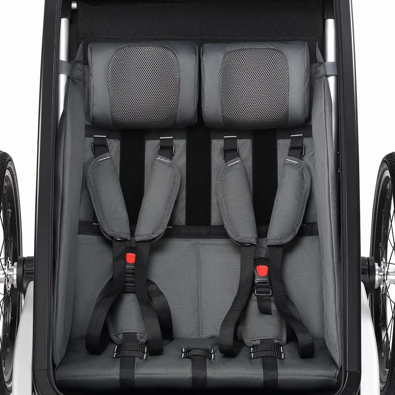 Remorque à Vélo Sport Cruiser Convertible 2 en 1 Aluminium Fuxtec pour 1 ou 2 Enfants