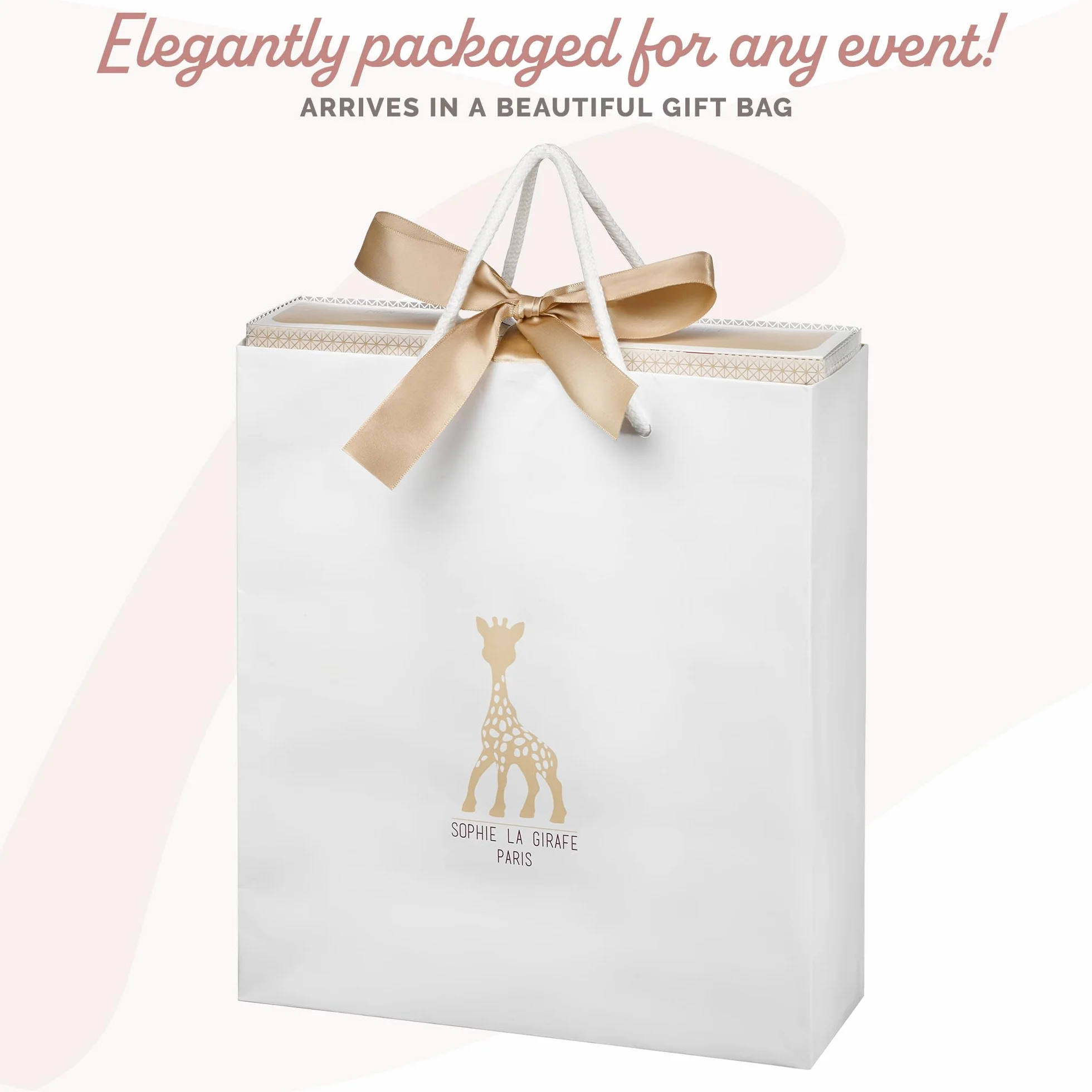 Sophie la Girafe Coffret Cadeau Naissance Hochet Soft Maracas Set d'Activité Jouet à Mordiller Caoutchouc 100% Naturel