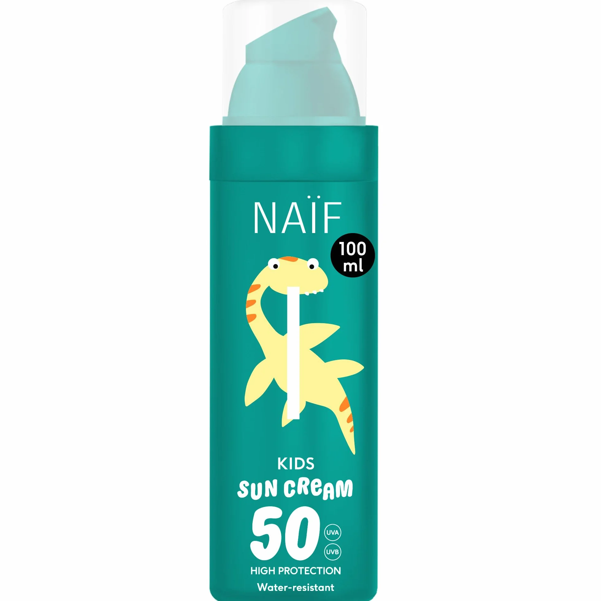 Naïf Lotion solaire enfants SPF 50 Protection UVA UVB Résistante eau 100 ml