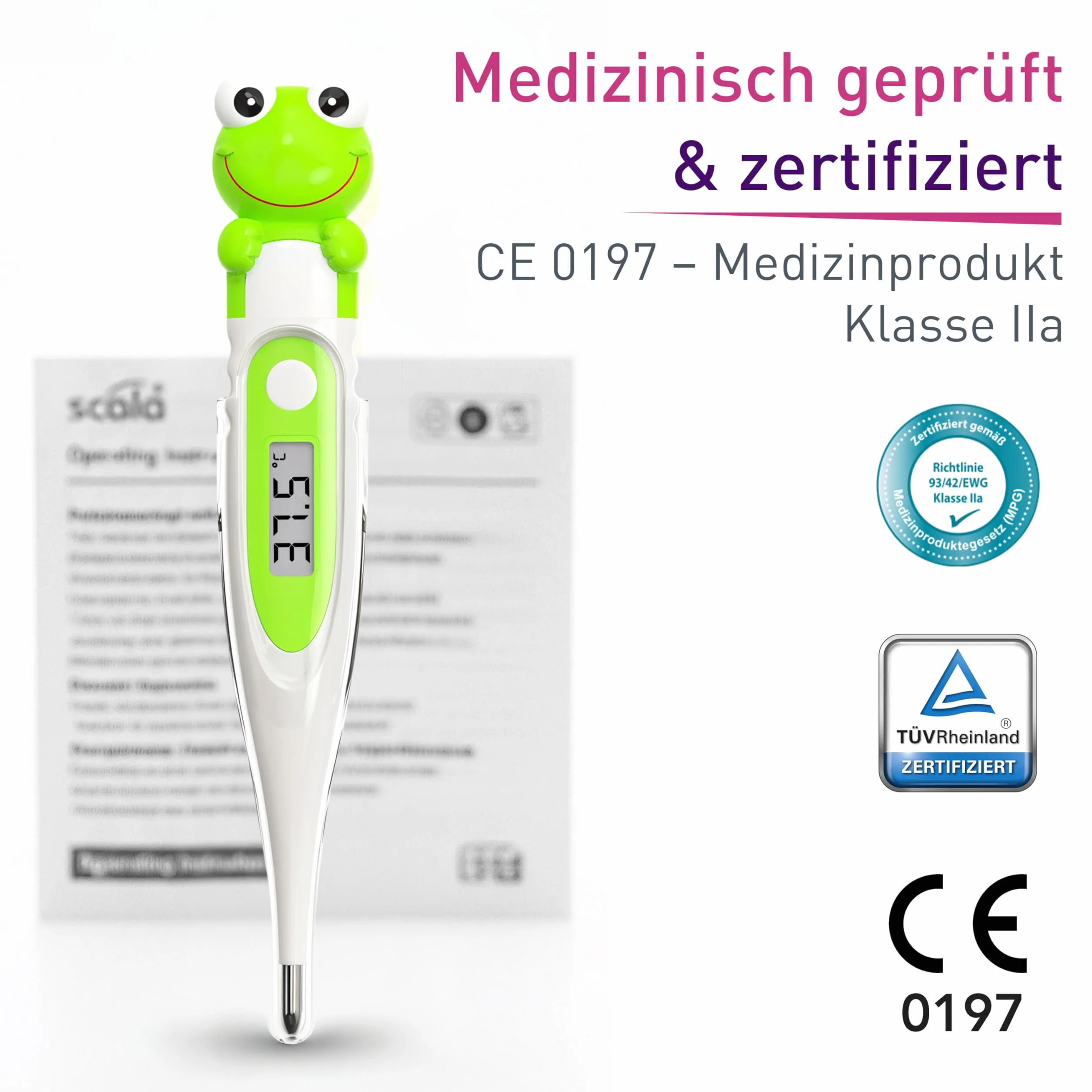 Scala SC 44 Grenouille Flex Speed Thermomètre 1 Unité