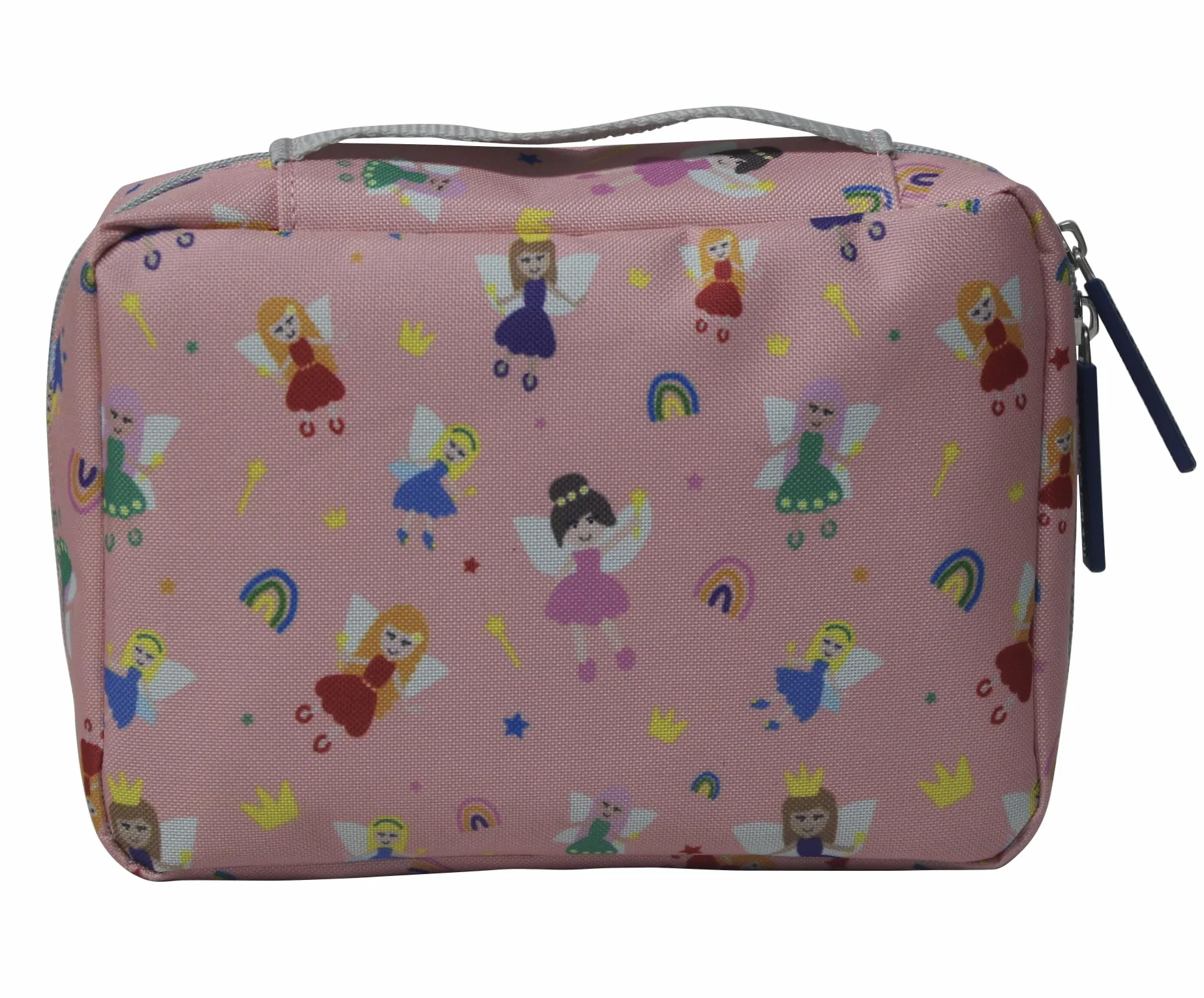 Sac de Lavage de Voyage pour Enfants Suspendu Organisateur Léger Extensible avec Compartiment zippé Poignée Crochet Fées