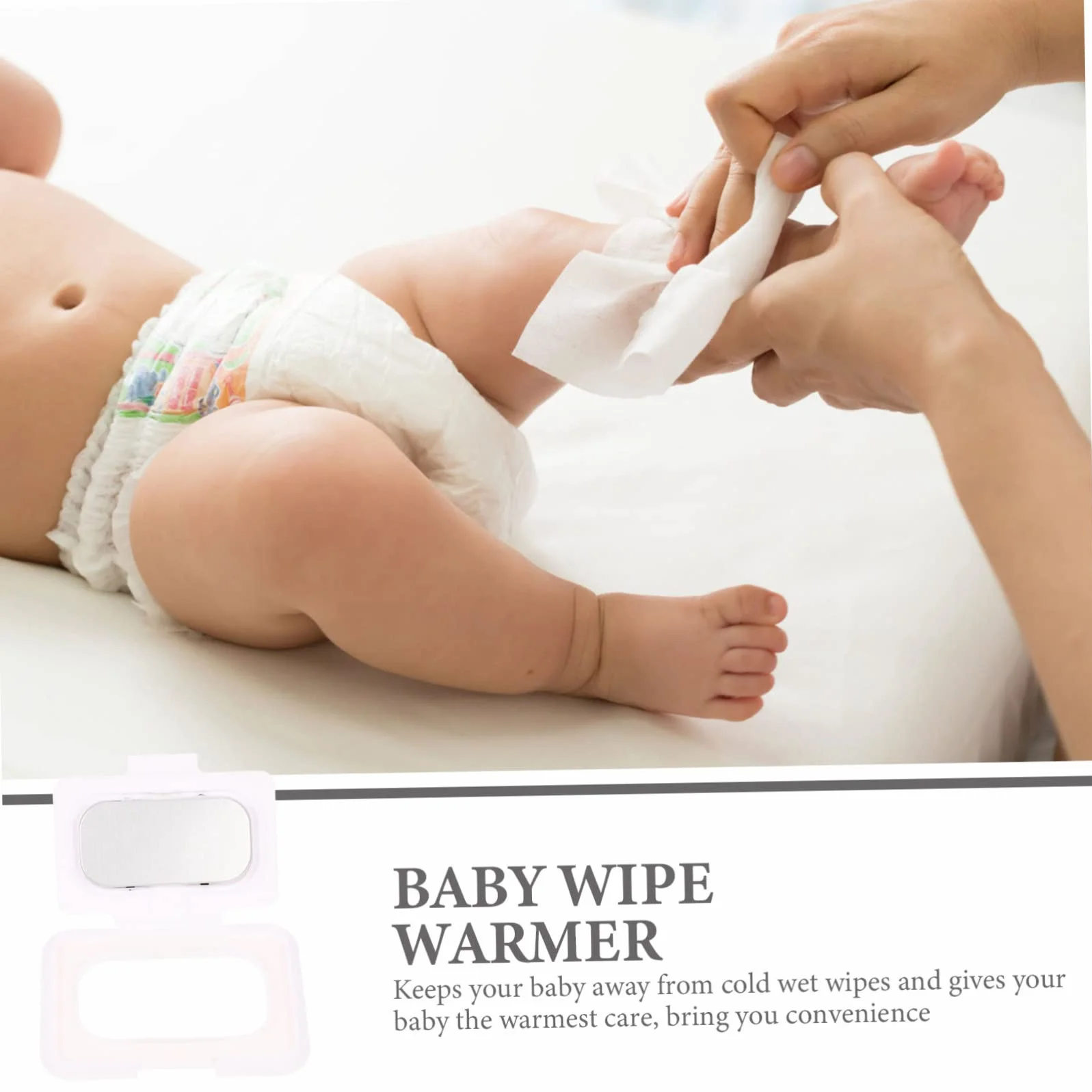 Ipetboom Chauffe-lingettes USB Portable pour Lingettes Humides Bébé