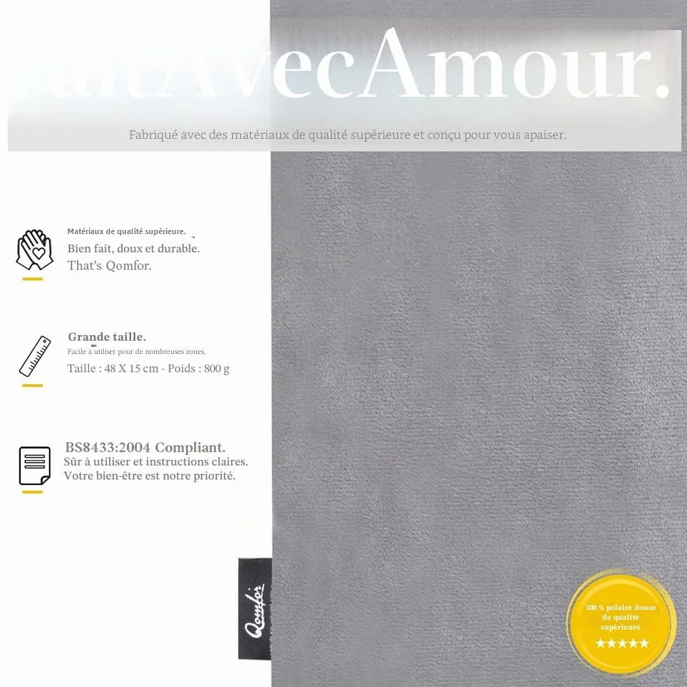 Qomfor coussin chauffant chaleur douceur confort