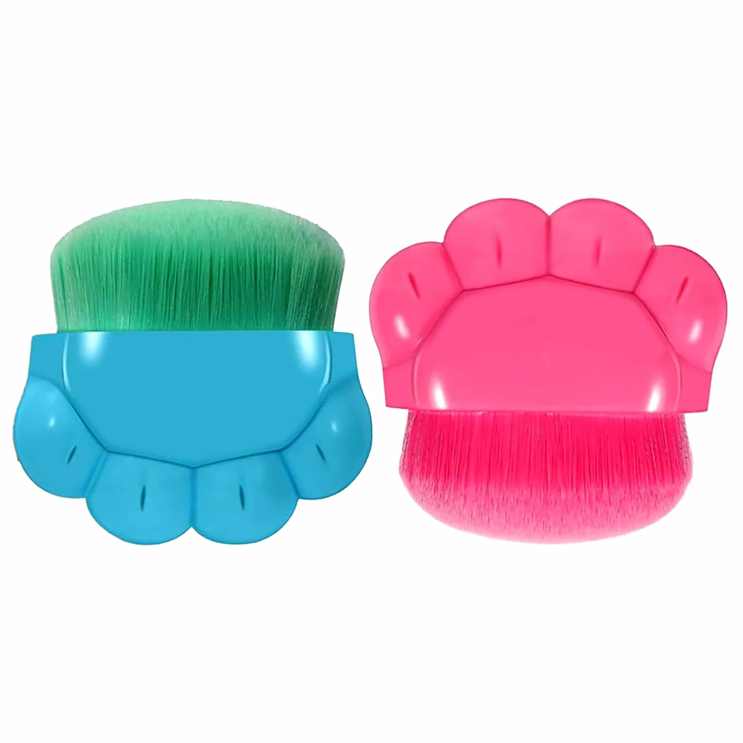 Mobi Lock Applicateur de Crème Solaire pour Enfants 2 Pièces - Brossettes avec Étui de Protection Poils Doux