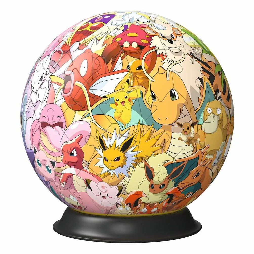 Ravensburger Puzzle 3D Ball Pokémon 72 pièces 13 cm 11595