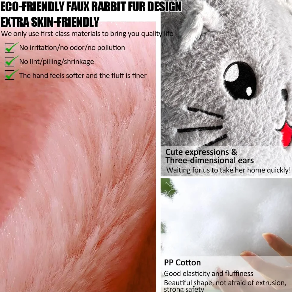 Coussin en peluche douillet pour chambre de bébé et enfant