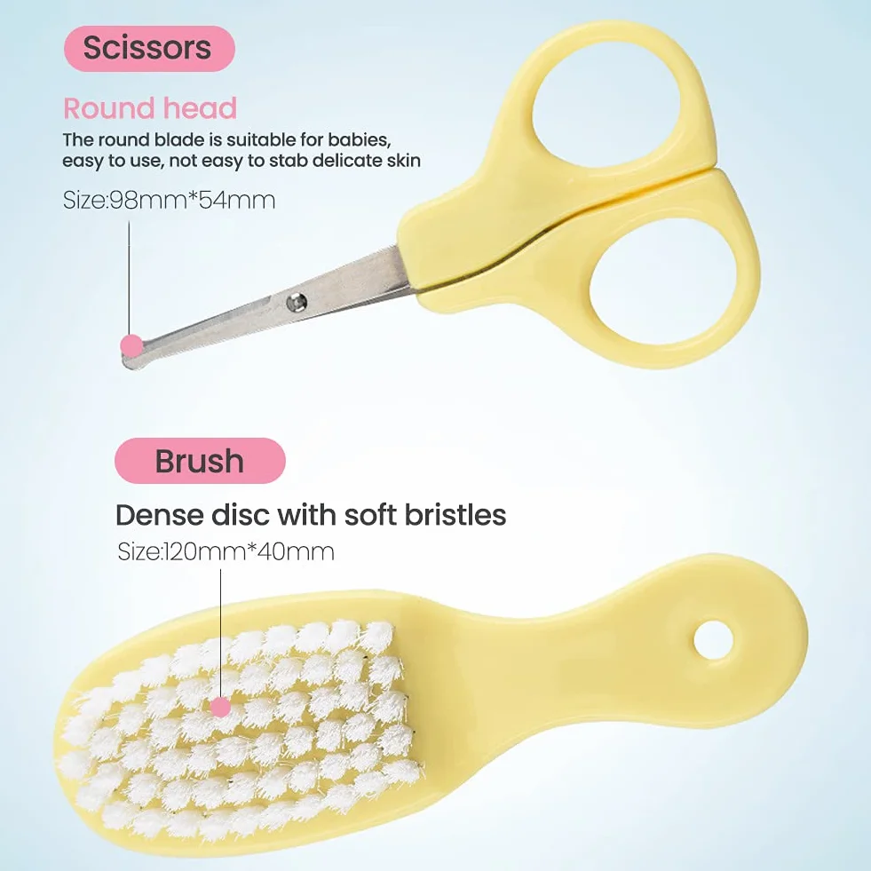Lot de 10 coupe-ongles pour bébé - Ensemble de soins maternels et enfants