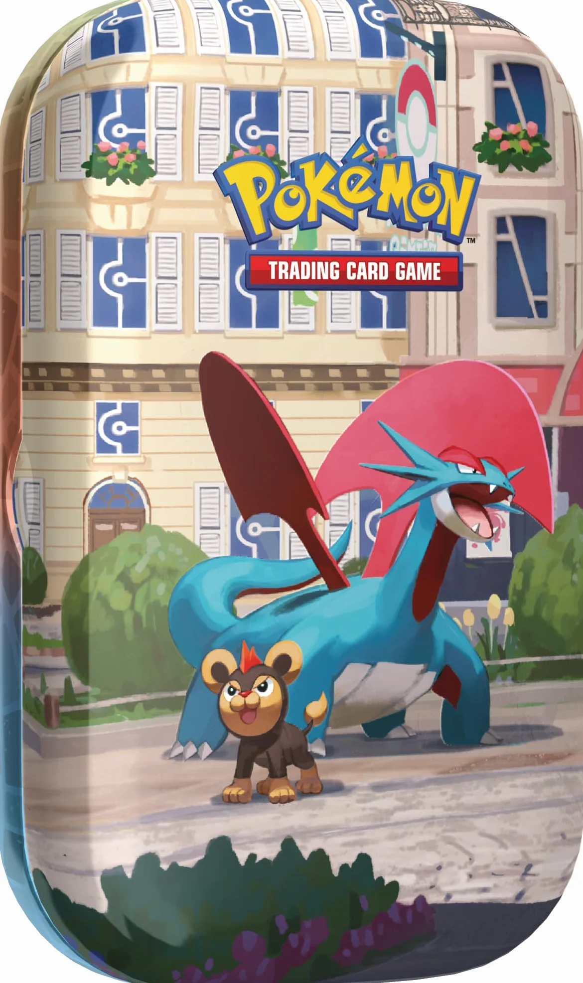 Pokémon Mini-boîte Illumis Drattak Hélionceau 2 boosters Carte Artistique Autocollants