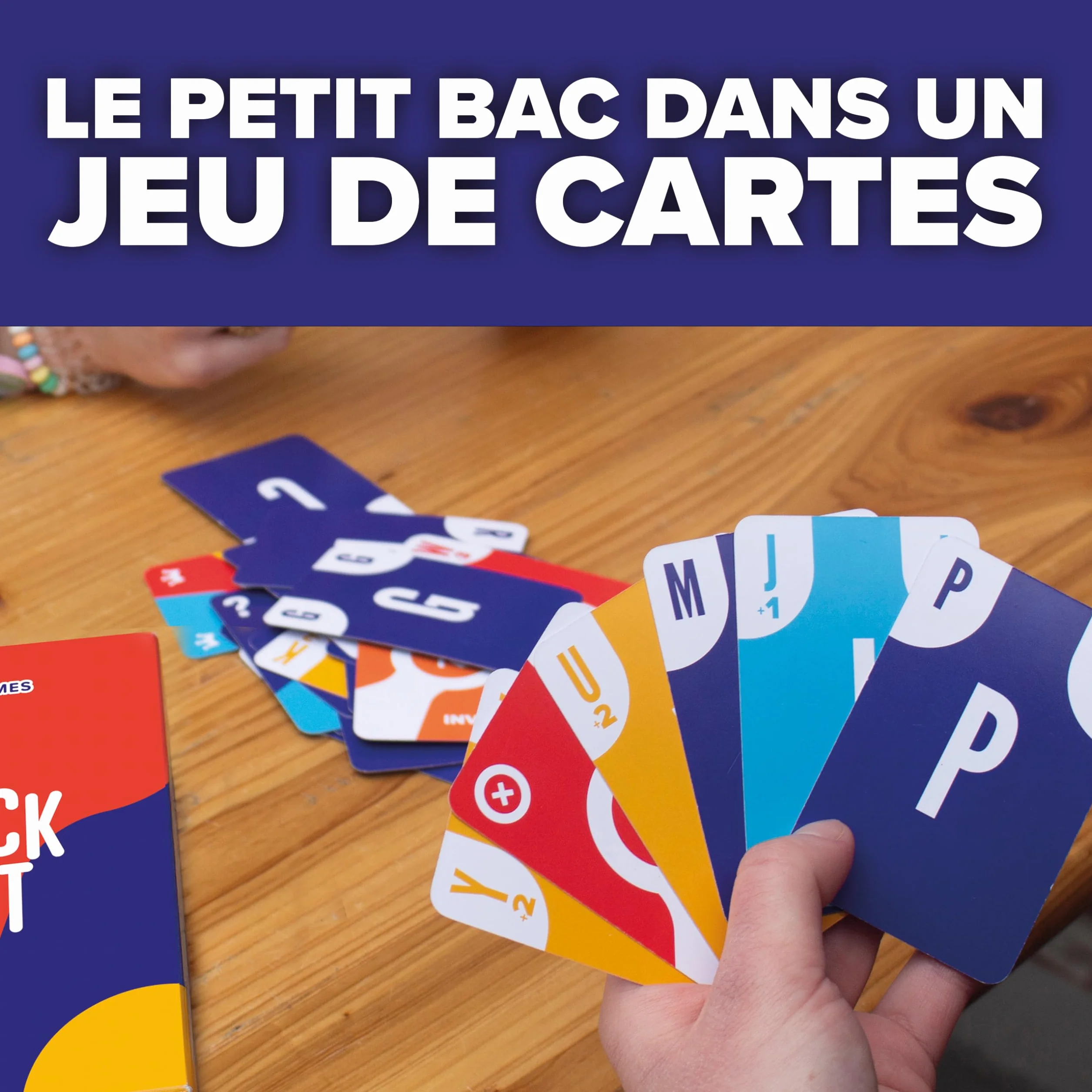 Jeu du Petit Bac - Jeu de Cartes d'Ambiance - Yaqua Studio YAQ001CR - 2 à 8 joueurs - 10 ans et plus - Version française