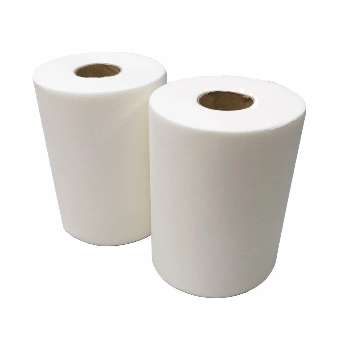 Lot de 2 rouleaux d'inserts en non-tissé biodégradables pour couches en tissu
