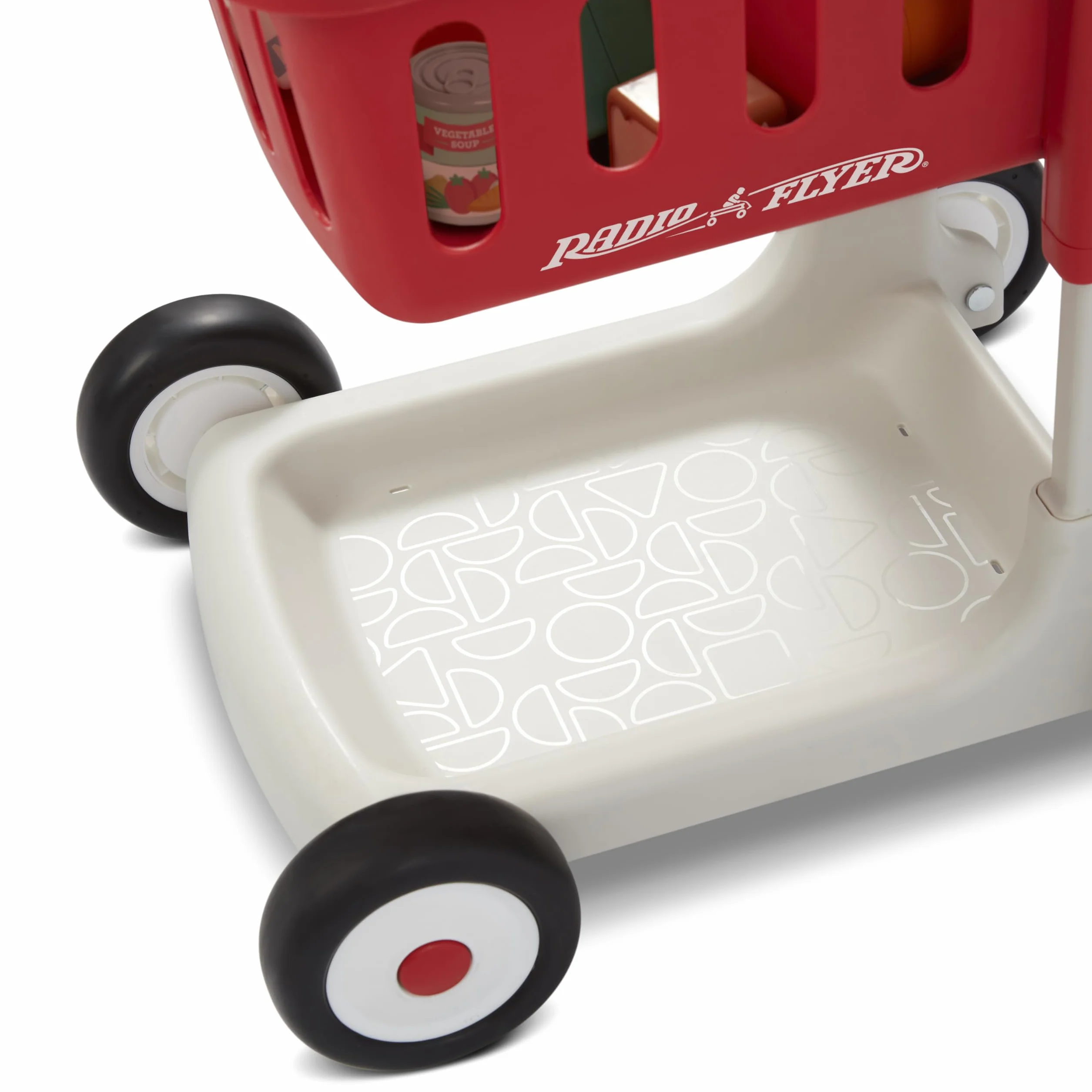 Radio Flyer Scan & Sort Caddie Chariot de Marche Rouge avec Lumières et Sons pour Tout-Petits