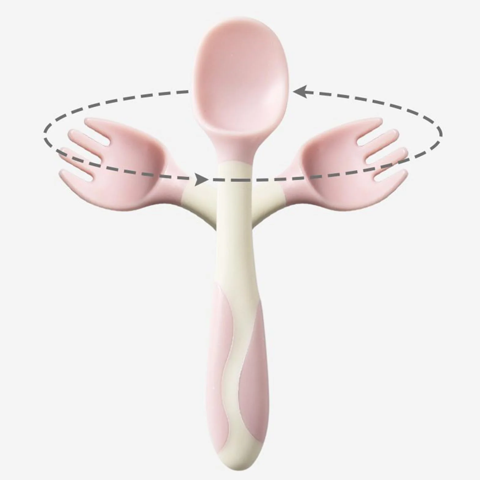 Set De Fourchette Et Cuillère Pour Bébé - Couverts Premiers Ustensiles Sevrage Alimentaire