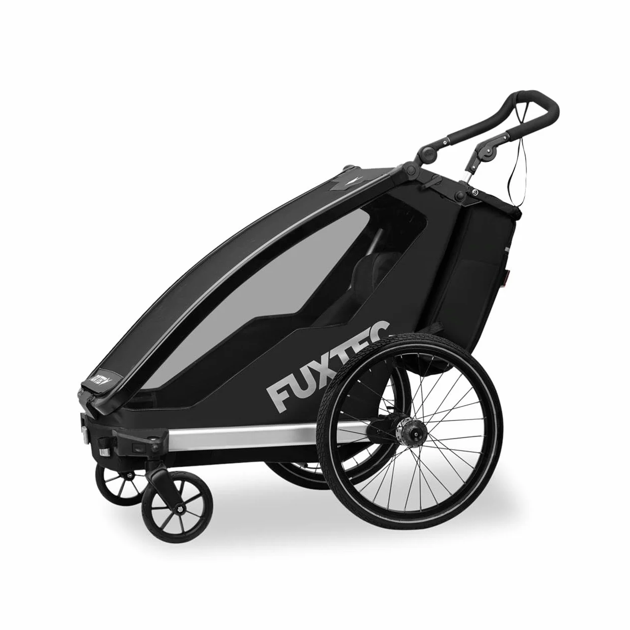 FUXTEC Remorque vélo enfant FX-FA1S pliable 35kg