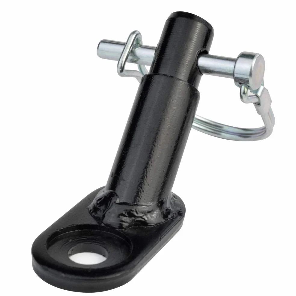 KKTOP Lot de 2 attelages de remorque de vélo Noir
