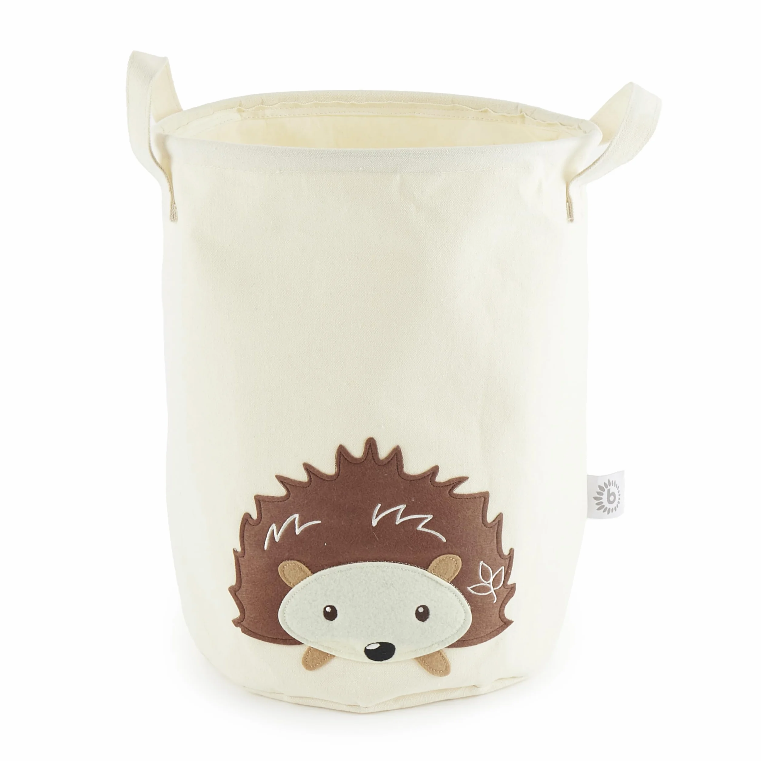Bieco Panier à linge bébé hérisson grand rangement coton imperméable pour enfants