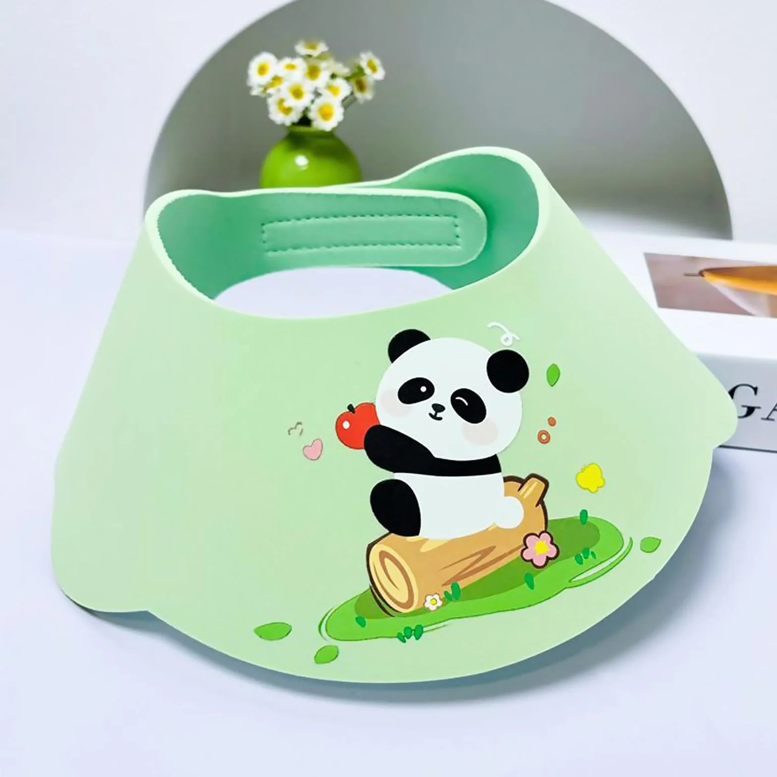 Bonnet de Douche Bébé Réglable, Bouclier de Lavage des Cheveux pour Enfant Protège Yeux et Oreilles