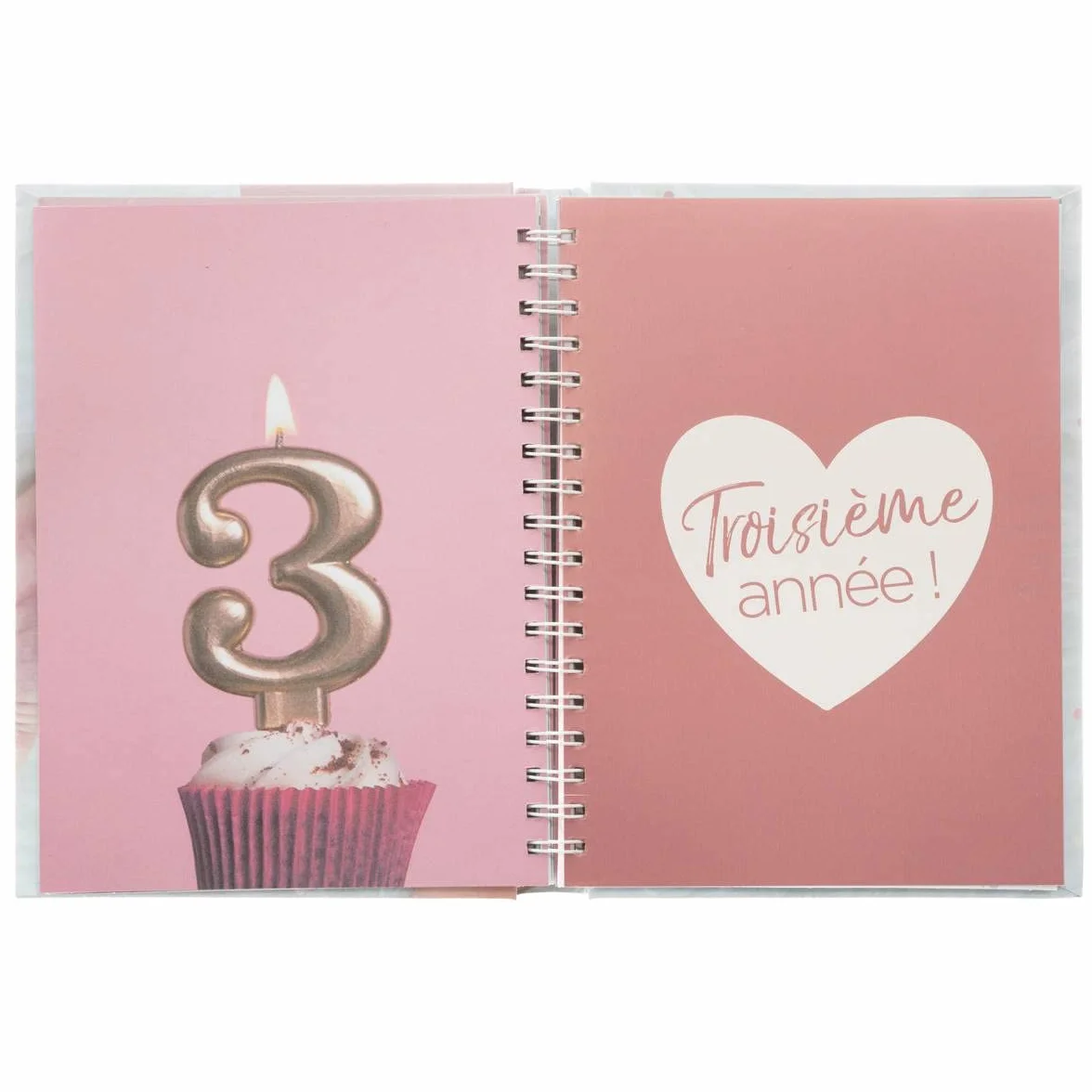 Atmosphera Livre de Naissance 100 Pages 21x25 cm Rose
