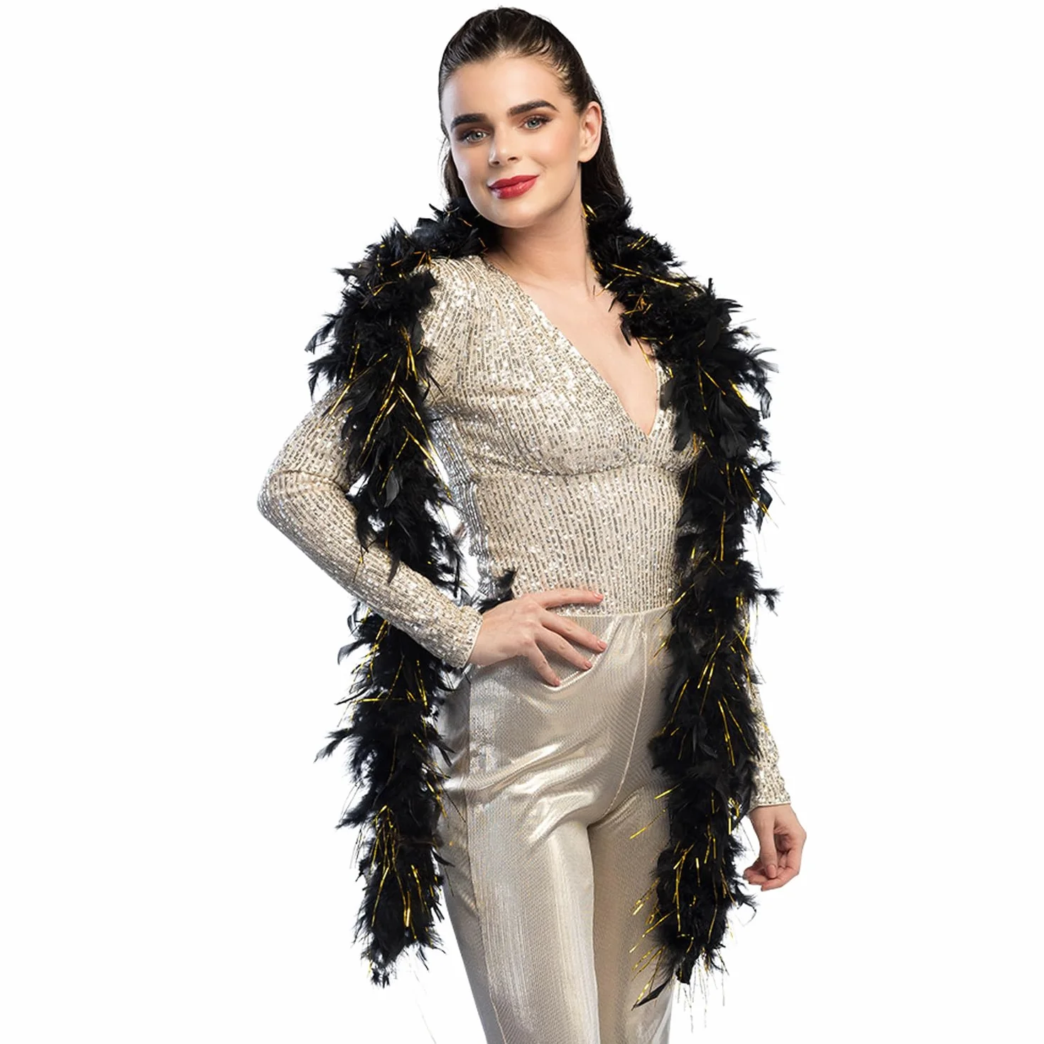 Boland Accessoire boa en plumes Mixte enfant