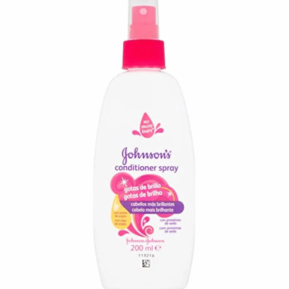 Johnson's Baby Après-shampooing en spray Gouttes de brillance 200 ml