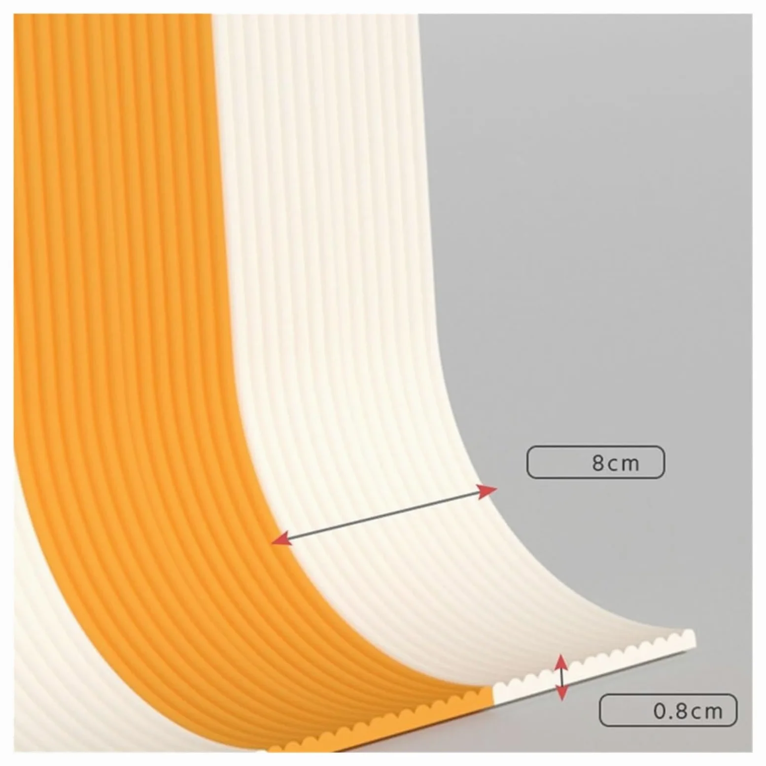 Protection d'Angles et Rebords pour Bébés Bandes De Sécurité En Mousse De 8 Cm De Large, Protection Des Coins Et Des Bords De 0,8 Cm D'épaisseur, Protections De Table Auto-adhésives, Coins De Coussin,